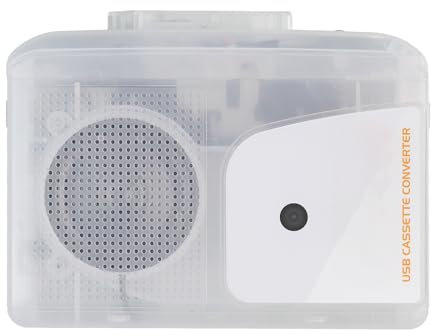Greabuy Convertidor de cinta USB a MP3 para una fácil digitalización de música clásica con edición conservando original
