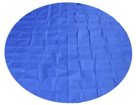 Ohulelks 14.76 FT Round Pool Tarp Waterproof Heavy Duty Pool Mat Pool Floor Liner Pool Mat