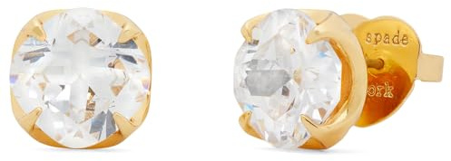 Kate Spade New York Womens Pop Of Joy 10Mm Spade Flower Studs Clear One Size