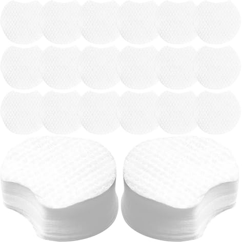 PRETYZOOM Einweg Make Up Pads und Weich zum Abschminken 2400 Stück aus Vliesstoff für Empfindliche Haut Reisen und Fitnessstudio