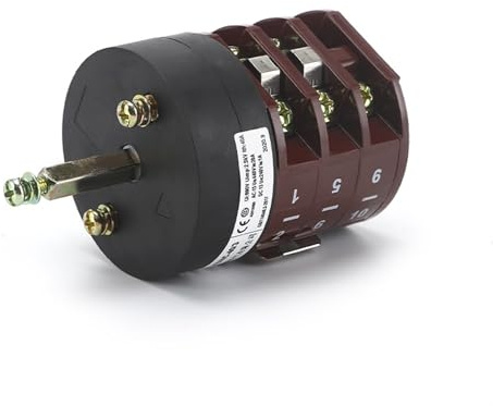 KDHC-40/3 690 V 40 A Interruptor de leva cambio giratorio ajustable 3 posiciones for máquina extracción neumáticos/soldadora con protección gas