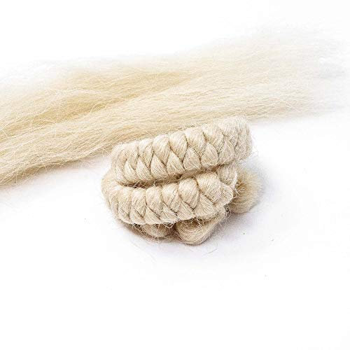 Mehron Make-up Crepe Hair 30-cm Braid (Blond)