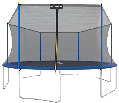 Ultrasport Gartentrampolin Uni-Jump, Blau, 460
