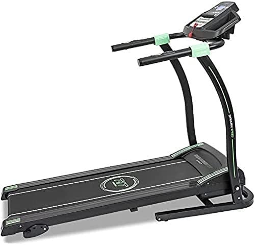 Cecotec Faltbares Laufband DrumFit WayHome, Neigung, Massagegürtel, Hanteln und Schaumstoffstangen, 1-18 km/h, 12 Programme, Breite Lauffläche