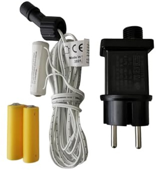 Lumineo Batterie-Ersatz 3X AA - 3 Meter - Batterie Eliminator - Indoor