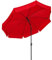 Doppler Absolut wetterfester Gartenschirm Sunline 150 rot, UV-Schutz 50 Plus, kippbar und stufenlos höhenverstellbar