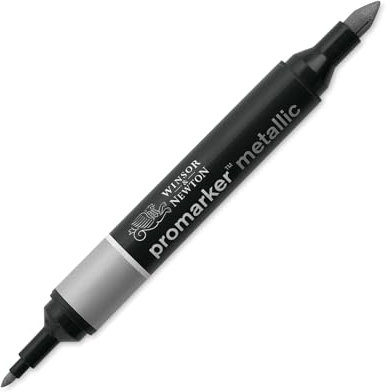 Winsor & Newton W&N Metalic Marker Silver, one Size