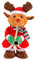 Weihnachtsfigur Elch Walking Deer tanzend elektrisches Spielzeug lustiges Geschenk für Kinder Weihnachten Party Zubehör