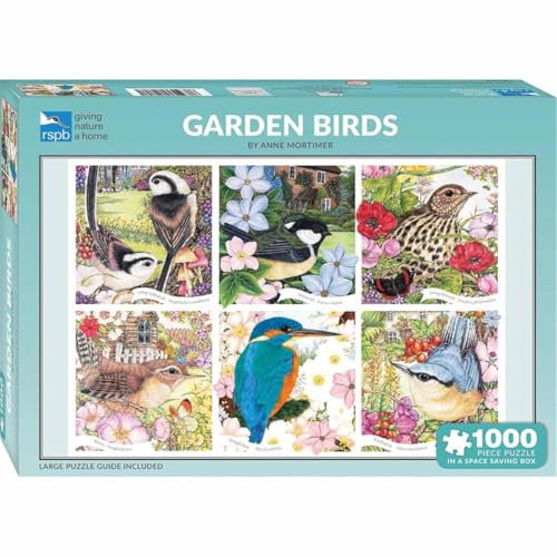 Otter House Gift Rectangular Jigsaw - RSPB Garden Birds