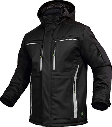 Leibwächter Flex-Line Winter Softshelljacke (3XL, schwarz)
