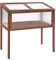Outsunny Mini Serre sur Pieds dim. 90L x 50l x 93H cm Toit ouvrable Panneaux de Polycarbonate Bois Sapin traité