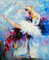 XXYHYQHJD Danseuse Ballerine Peinture par Numéro Chiffre pour Adultes Et Enfants sans Cadre à l'huile Numérique DIY Bricolage Fine Kits avec Brosses d’Art Loisir Créatif Acryliques Art Décoration