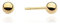 Ohrstecker aus 14K Echtgold 585 – Runde Gold Ohrringe Damen 3mm – Hochwertige Goldqualität – Elegante Kugel Ohrstecker in Größen von 3mm bis 8mm – Schmuck Gold Damenohrringe für Frauen & Mädchen (3)