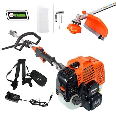 SAKAWA Desbrozadora Arranque Eléctrico 52,7cc Asidero