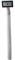 Talea Tuyau de trop-plein en polypropylène blanc 330 mm pour évier de cuisine 63,5 x 40 mm QY012C019-K, QY012C019DE