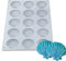 mostsom Silikonform in Muschel-Optik, Backform, Eiswürfelform, Muschelform, Silikonform für Schokolade, Seife, Kerze, Fondant, Geburtstagskuchendekoration und Gelee (Muschel J)