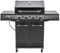 Char-Broil Gas BBQ Advantage CORE B 4-burner Barbecue with TRU-Infrared Technology, Side Burner, Cast Iron Grates - Ideal for Outdoor Cooking, Garden, Balcony and Patio