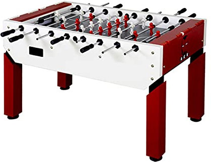 NOALED 56,7-Zoll-Fußball-Spieltisch, Tischfußballspiele mit 8 Schlägen für Partys mit Punktevorrichtung im Perlenstil, freistehendes Holz-Fußball-Tischspiel für den Innenbereich für