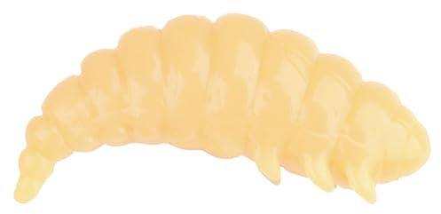 Trout Master Fat Camola 40mm - 8 künstliche Bienenmaden, Farbe:Natural