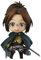 Zhongkaihua Hange Zoe Figur Battle Edition Anime Actionfigur Beweglicher und austauschbarer Kopf für Zubehör Statue Niedliche Mini PVC Figur Clay Model