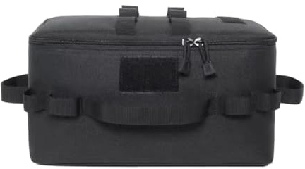 Pinafresa Outdoor Camping Gas Tank Aufbewahrungstasche Große Kapazität Boden Werkzeug Tasche Gas Kartusche Picknick Kochgeschirr Utensilien Kit Tasche