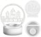 Stampi in Silicone per Case, Stampi in Silicone per Colata,Stampo in Silicone Portacandele,Stampi in Silicone per la Casa con Finestra,per Nell'artigianato in Gesso Candele Fai Da Te, Stampi per Gesso