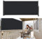 Store Latéral Extensible en Aluminium,Brise Vue Rétractable,Paravent Extérieur,Protection de l'intimité et du Vent,Vue Pare-Soleil,Auvent Latéral pour Balcon,Terrasse,Jardin,1x3m,Anthracite