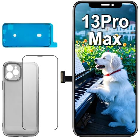 EFAITHLIFE For iPhone 13 Pro Max Screen Replacement 6.7 inch,LCD Display Touch Screen Digitizer Assembly Compatible with A2643, A2484, A2641, A2644, A2645(No Tools)