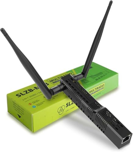 SLZB-MR3 Zigbee 3.0 auf Ethernet, USB und WiFi Adapter mit PoE, funktioniert mit Zigbee2MQTT, Home Assistant, ZHA (SLZB-MR3)