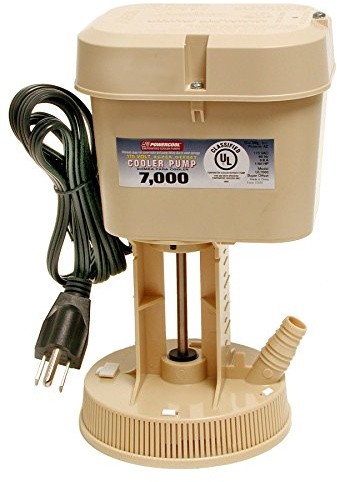 Dial Manufacturing 1075 7000CFM Offset Pump, 1, Tan