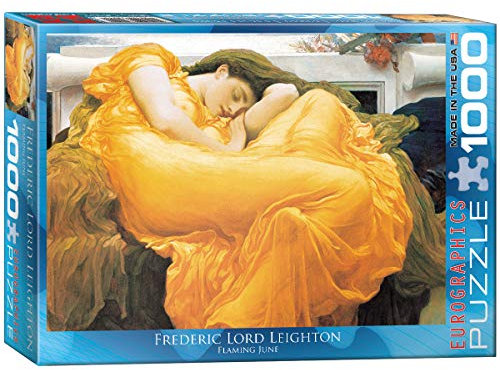 EuroGraphics 1000 Teile - Flaming June, mehrfarbig, 6000-3214