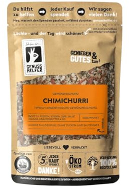 Bremer Gewürzhandel Chimichurri, geschrotet, Gewürzmischung für eine authentische argentinische Chimichurri-Sauce, 80g