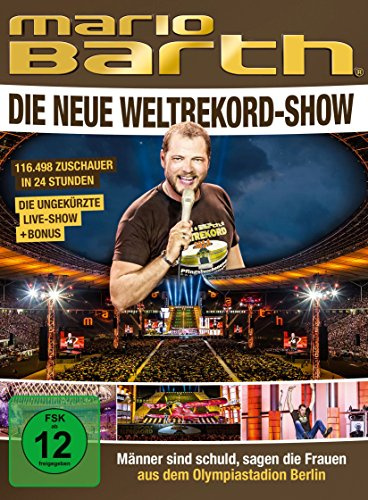 BARTH,MARIO Mario Barth - Die neue Weltrekord-Show: Männer sind schuld, sagen die Frauen [2 DVDs]