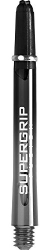 Harrows Supergrip Fusion X Dart-Schäfte, Nylon, Schwarz, Transparent, Größe M, 5 Sets