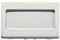 Gewiss Pulsante con Targa Illuminabile 250V ac NA 10A 3 Moduli B - Luce Elettrica LED a Parete