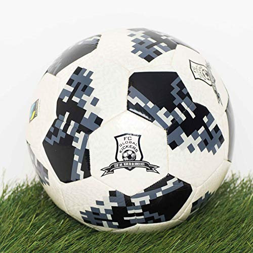 FAIRTRADE GLOBAL Kickers BALLDESIGNER Fußball Ballgröße 5 qualifiziert – TPU Material Freizeitball – Perlmuttoptik