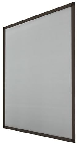 Profilo portarete testa di moro per zanzariere a schermo fisso o magnetico, 198 cm