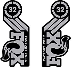 STAR SAM Aufkleber passend für Fox Factory Fork 32 29 Grau 1 cm