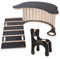 Good Wood Kletterbogen Mit Rutsche Stuhl Tischplatte Leiter Set Aus Holz Kinder Klettergerüst Schwarz