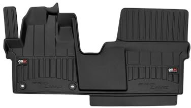 Tapis de Sol Compatible avec Peugeot Expert 2016-2022 Caoutchouc TPE Noir