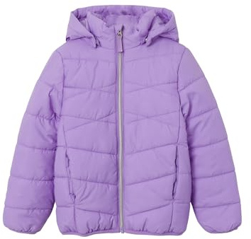 Name It Mädchen NMFMEMPHIS Jacket PB Jacke, Moonbeam, 152