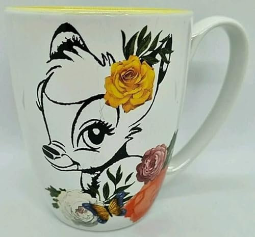 Disneyland Paris - Taza con diseño de flores de Bambi