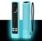 Universal Remote Control Cover for TOSHIBA CT-8565 Remote/JVC RM-C3253 Remote/Xiaomi Fire Smart TV F2/TCL CF630 Remote YKF494-B204, Anti Slip Silicone Remote Case Anti-Lost with Loop,Turquoise Blue