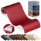 YAFLC kunstleder selbstklebend Rot, 10 x 160cm leder patch selbstklebend, kunstleder reparaturset für couch Sofa Autositz Möbel Leder Reparatur Jacken und Renovierung