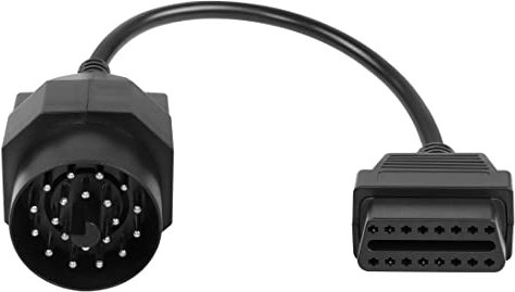 YACSEJAO 20pin zu OBD2 16 Pin Stecker Runde OBD2 Diagnose Scanner Adapter Kabel für E36 E38 E39 E46 E53 X5 Z3