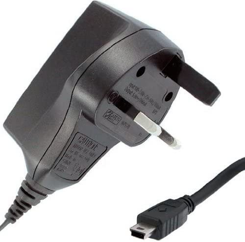 Mr. Gadget's Solutions® Cargador de pared compatible con GARMIN Drive Drivesmart Driveassist Nuvi Sat Nav 1270 1290 1300 1310 1340 1350 | GPS Essential Series 52LM/54/52/42LM/54LM/44LM/42 (Mini USB)