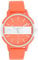 Oozoo Damenuhr mit Lederband Color Line 42 MM Neon Orange C11190