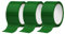 IMBALLAGGI 2000 - Nastro Adesivo Pacchi Verde in Polipropilene 3Pz 5cm x 66mt x 76mm, Nastro Adesivo Colorato Resistente a Strappo Silenzioso, Nastro Imballaggio per Scatoloni Spedizioni e Trasloco
