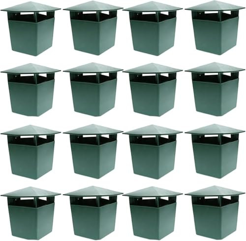 Fegtrty Lot de 16 pièges à escargots respectueux de l'environnement pour Attraper Les limaces, escargots, sans Danger pour Les Enfants et Les Animaux domestiques