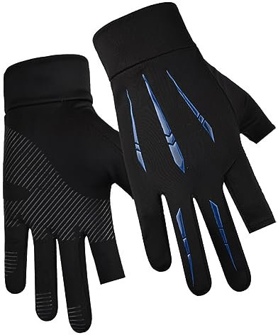 Anneome 1 Paar Elastische Fitnesshandschuhe Elastische Fahrradhandschuhe Schützende Reithandschuhe Kompakte Fitnesshandschuhe Outdoor Reithandschuhe Elastische Reithandschuhe